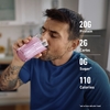  Isopure, протеиновый порошок с низким содержанием углеводов, клубника, 454 г (1 фунт)