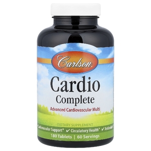Carlson, Cardio Complete, 180 таблеток