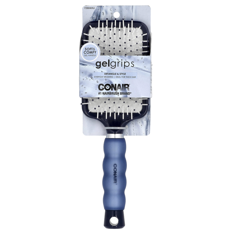 Conair, Gel Grips, щетка для волос, 1 шт. (Товар снят с продажи) 