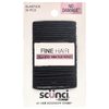 Scunci, No Damage® Eрезинки, для тонких волос, мягкая фиксация в течение всего дня, черные, 34 шт. (Товар снят с продажи) 