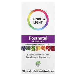 Rainbow Light, мультивитамины для послеродового периода, 120 капсул