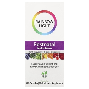 Rainbow Light, мультивитамины для послеродового периода, 120 капсул