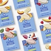 Gerber, органические прорезыватели, вафли для нежного прорезывания зубов, для детей от 7 месяцев, голубика, яблоко и свёкла, 12 пакетиков по 2 шт. в индивидуальной упаковке по 4 г (0,14 унции)