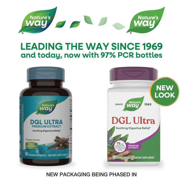 Nature's Way, DGL Ultra, 90 веганских капсул