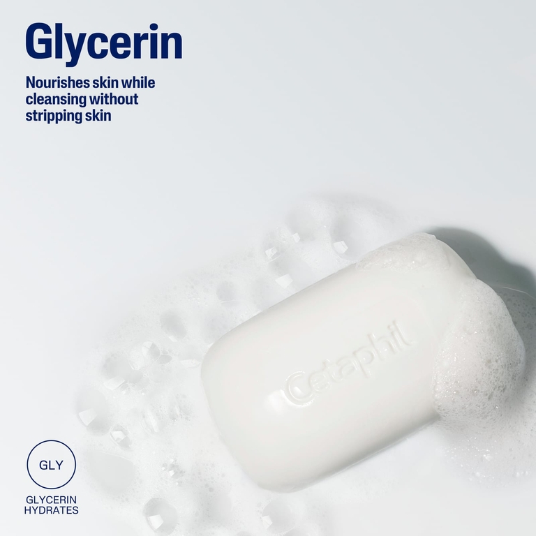 Cetaphil, мыло для глубокого очищения, для нормальной и жирной кожи, 127 г (4,5 унции)
