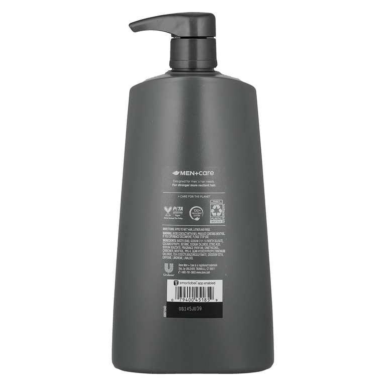 Dove, Men + Care, шампунь и кондиционер 2 в 1, Fresh & Clean, 750 мл (25,4 жидк. унц.) (Товар снят с продажи) 