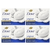 Dove, Мыло Beauty Bar, глубокое увлажнение, белое, 4 шт., По 106 г (3,75 унции)