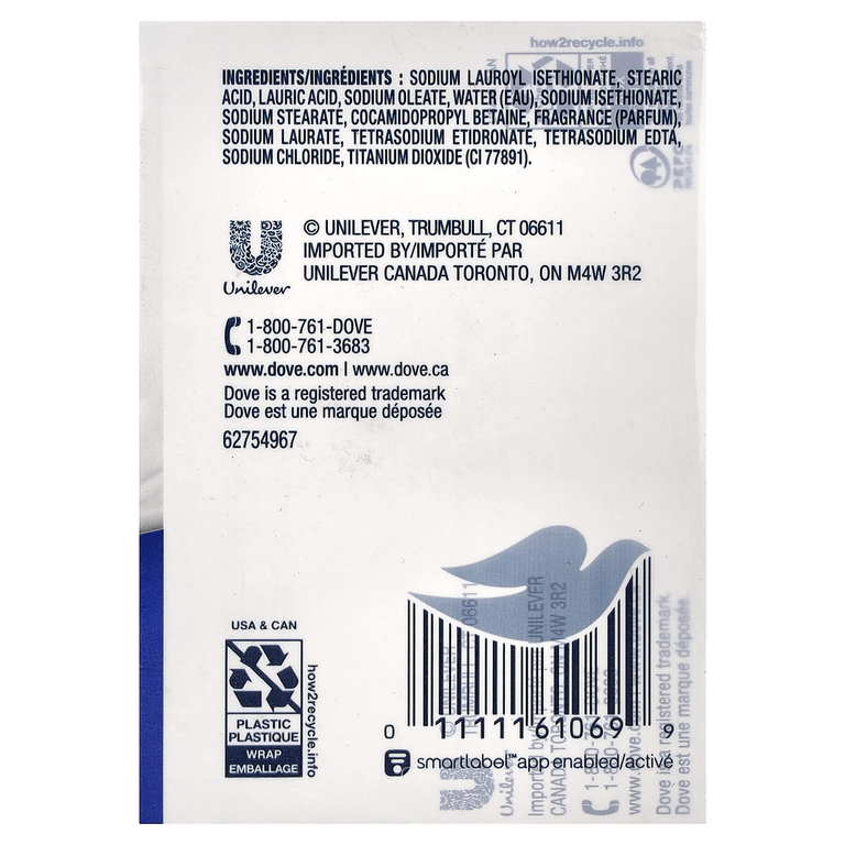 Dove, Мыло Beauty Bar, глубокое увлажнение, белое, 4 шт., По 106 г (3,75 унции)