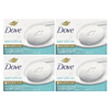Dove, кусковое мыло, для чувствительной кожи, без отдушки, 4 шт. по 106 г (3,75 унции)