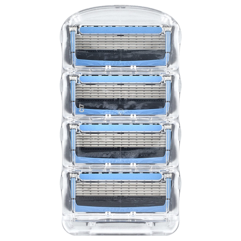 Gillette, Сменные кассеты для бритья Fusion5 Proshield, Chill, 4 кассеты