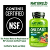 NATURELO, мультивитамины для мужчин старше 50 лет для приема один раз в день, 60 вегетарианских капсул