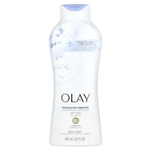 Olay, отшелушивающий увлажняющий гель для душа, морская соль, 650 мл (22 жидк. унции)