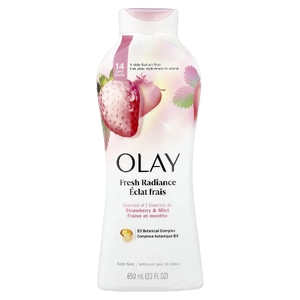 Olay, Гель для душа Fresh Radiance, клубника и мята, 650 мл (22 жидк. унции) (Товар снят с продажи) 