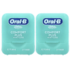 Oral-B, Glide Floss, Pro Health, комфорт плюс, мятный вкус, 2 тюбика по 40 м (43,7 ярда)