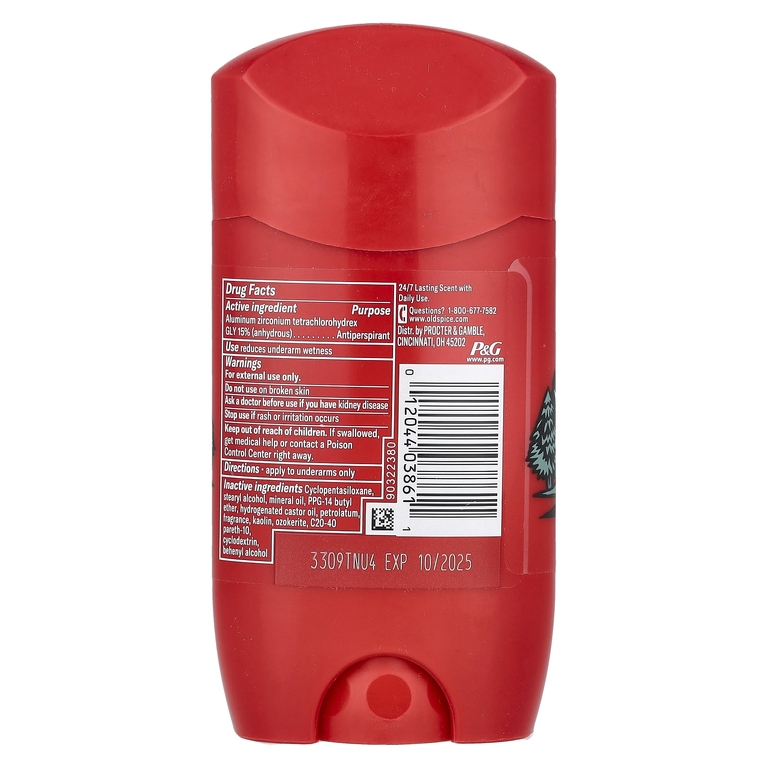 Old Spice, Дезодорант и антиперспирант, волчий шип, 73 г (2,6 унции) (Товар снят с продажи) 