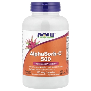 NOW Foods, комплекс для антиоксидантной защиты с витамином С, 180 растительных капсул