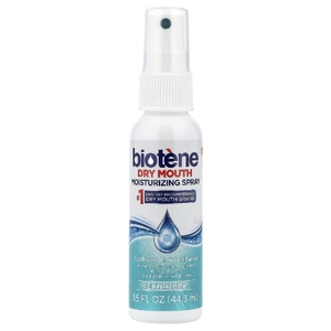 Biotene Dental Products, увлажняющий спрей от сухости во рту, нежная мята, 44,3 мл (1,5 жидк. унции)
