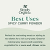 Simply Organic, Острый порошок карри, 79 г
