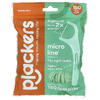 Plackers, Micro Line®, флоссеры, насыщенный вкус мяты, 150 штук