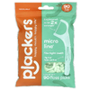 Plackers, Micro Line, щитки для зубной нити, интенсивная мята, 90 штук