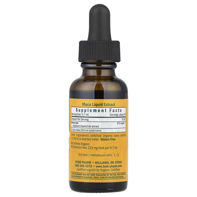 Herb Pharm, мака, 30 мл
