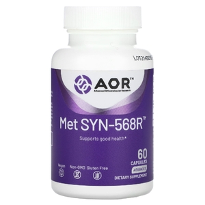Advanced Orthomolecular Research AOR, Met SYN-568R`` 60 капсул (Товар снят с продажи) 