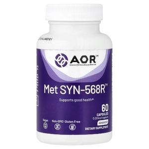 Advanced Orthomolecular Research AOR, Met SYN-568R`` 60 капсул (Товар снят с продажи) 