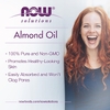 NOW Foods, Solutions, масло сладкого миндаля, без запаха, 946 мл (32 жидк. Унции)