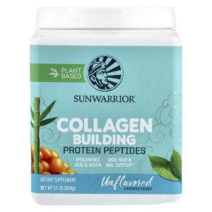 Sunwarrior, Пептиды из белка для формирования коллагена, натуральные, 500 г