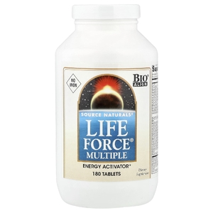 Source Naturals, мультивитамины, без железа, 180 таблеток