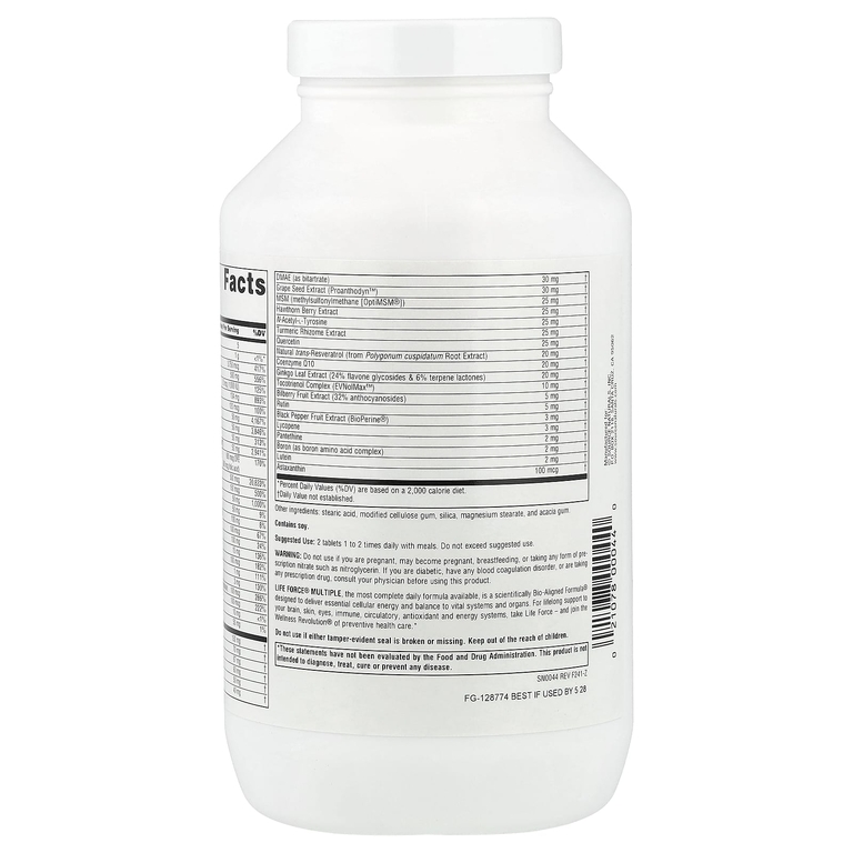 Source Naturals, мультивитамины, без железа, 180 таблеток