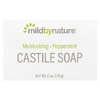 Mild By Nature, кастильское кусковое мыло, с ароматом перечной мяты, 141 г (5 унций)