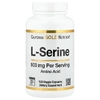 California Gold Nutrition, L-серин, 900 мг, 120 растительных капсул