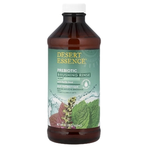 Desert Essence, Пребиотическое ополаскиватель на растительной основе, мята, 467 мл (15,8 жидк. унц.)