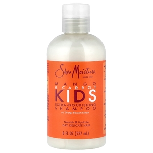 SheaMoisture, детский шампунь для интенсивного питания сухих и нежных волос, манго и морковь, 237 мл (8 жидк. унций)