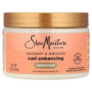 SheaMoisture, Смузи для локонов, кокос и гибискус, 340 г (12 унций)