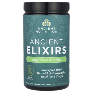 Ancient Nutrition, Ancient Elixirs, суперфуд матча, 214 г (7,5 унции)