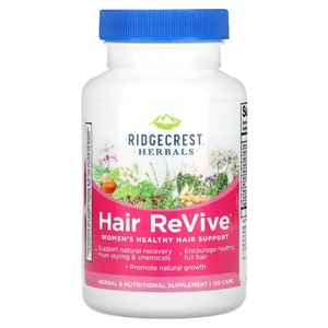RidgeCrest Herbals, добавка для здоровья волос, 120 капсул