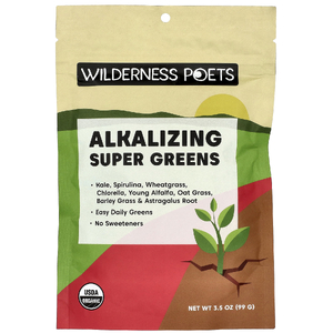 Wilderness Poets, Подщелачивающая зелень, 99 г (3,5 унции)