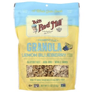 Bob's Red Mill, Печеная гранола, лимон и голубика, 312 г (11 унций)