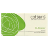 Cottons, Тампоны из 100% натурального хлопка, обычные, без запаха, 16 тампонов
