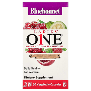 Bluebonnet Nutrition, Ladies 'ONE®, комплекс из цельных пищевых продуктов, 60 растительных капсул