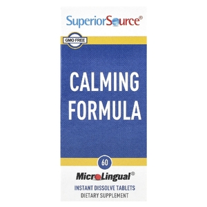 Superior Source, успокаивающая формула, 60 быстрорастворимых таблеток MicroLingual