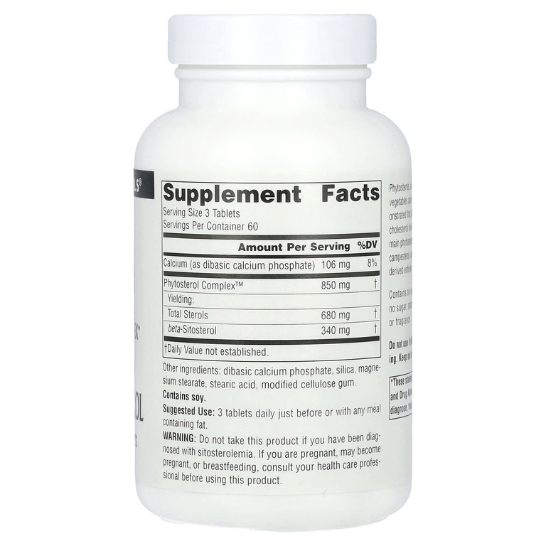 Source Naturals, комплекс растительных стеролов Phytosterol Complex™ , 180 таблеток (113 мг в 1 таблетке)
