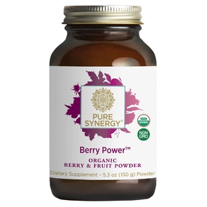 Pure Synergy, Berry Power ™, порошок из органических ягод и фруктов, 150 г (5,3 унции)