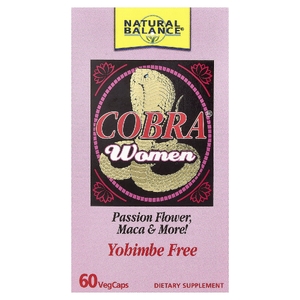 Natural Balance, Cobra® Women, 60 растительных капсул