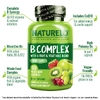 NATURELO, комплекс витаминов группы B со смесью фруктов и овощей, с коэнзимом Q10, 120 вегетарианских капсул