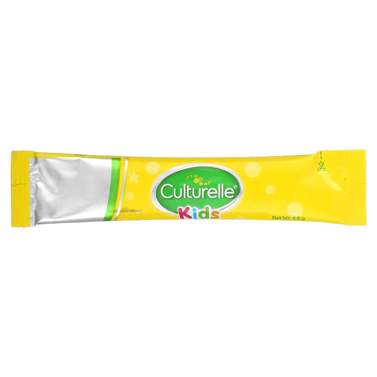 Culturelle, пробиотики с клетчаткой для нормальной работы кишечника, для детей от 1 года, без ароматизаторов, 60 порционных пакетов
