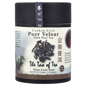 The Tao of Tea, приготовленный темный чай пуэр, пуэр-велюр, 85 г (3 унции)