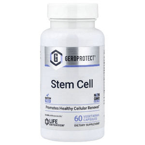 Life Extension, Gero Protect®, стволовые клетки, 60 вегетарианских капсул